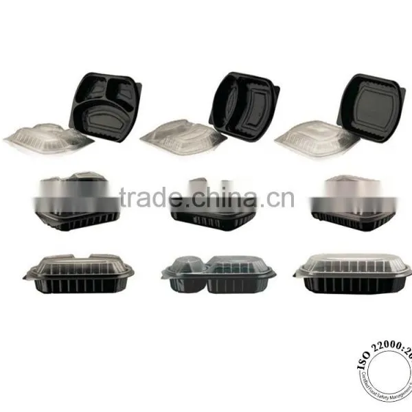Microwavable Food Container 3 Section photo-2