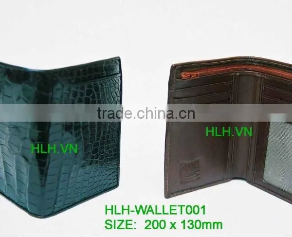 Crocodile Leather Wallet