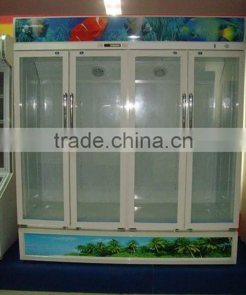 Upright Showcase 4 Doors