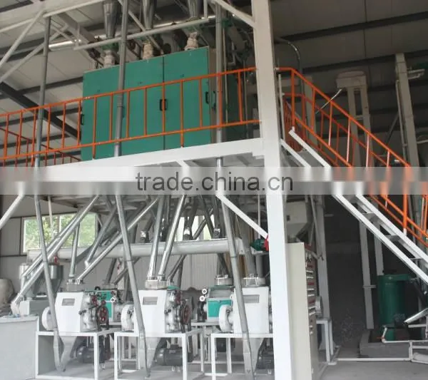 30T of Wheat/MAIZE Flour Mill Machine Complete Plant photo-3