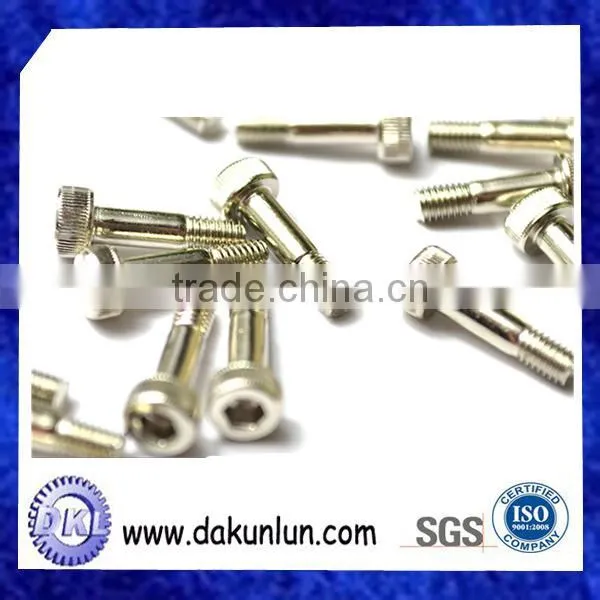 Carbon Steel Nickel Plated Inner Hex Half-thread Screw Bolt photo-6