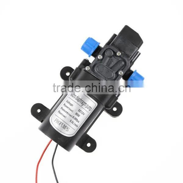 Hot Sale Car Wash Micro Diaphragm High Pressure Water Pump With Automatic Switch photo-3