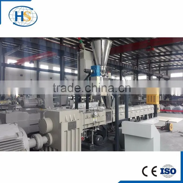 Twin Screw Polymer Melting Extrusion Machine/Lab PVC Pet PP PE PS PC Recycling Compounding Twin Screw Plastic Granulator photo-3