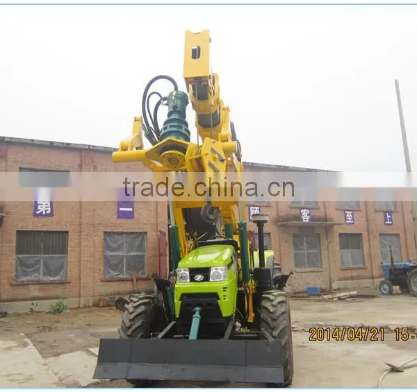 New Type Wheeled Type Trench Ditching Digger Integrated Machine photo-3