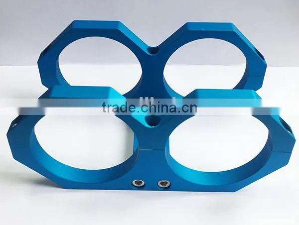 VMT Racing Dual Double Aluminum Fuel Pump Mounting Bracket photo-3