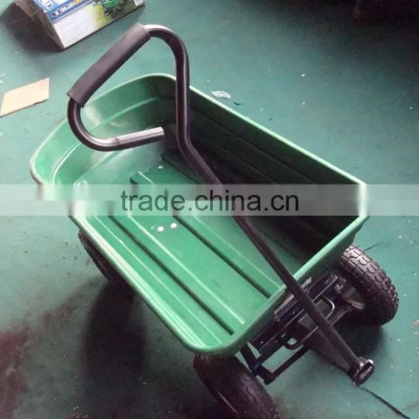 Garden Small Dump Trailer Cart photo-3