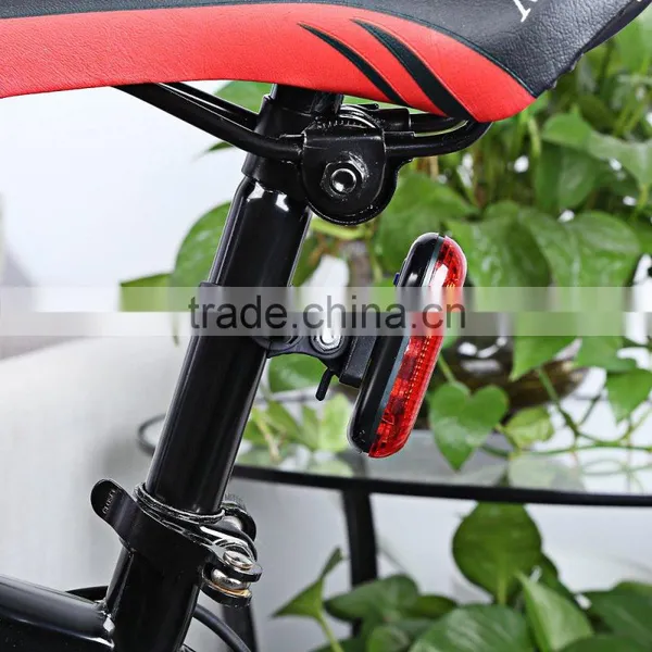 Bicycle Super Bright Water Resistant 5 LEDs 3 Modes Rear Safety Light Tail Lamp Bike Accessories Bicycle Light Bike Light photo-2