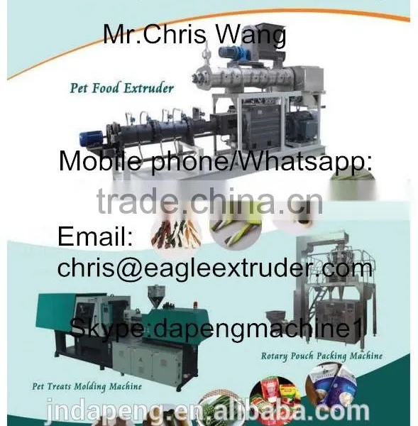 Full Automatic Dog Food Extruder , Pet Dog Food Extruder , Pet Cat Food Extruder photo-6