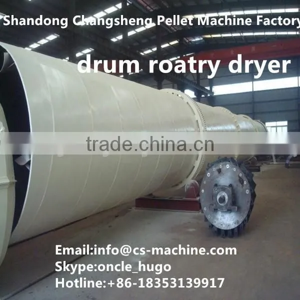CSRD 2016 Popular Drying Equipment Triple Pass Wood Chip Biomass Rotary Dryer photo-2