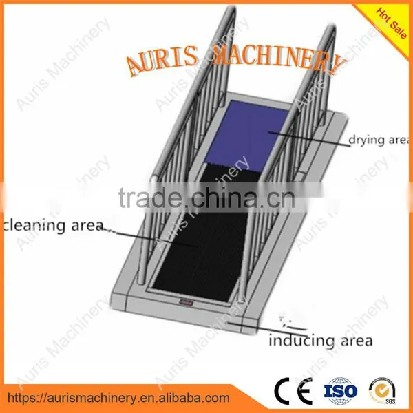 Good Quality Shoe Sole Washer Dryer Machine Used in Entrance to Clean Room photo-2