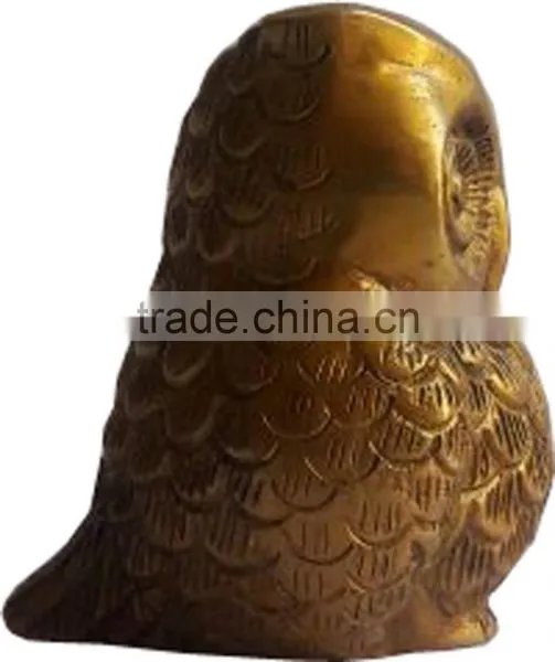 Brass Owl Sculpture photo-2