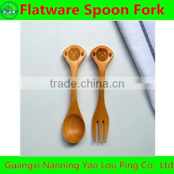 Eco-friendly Custom Wooden Spoon for Kids photo-4