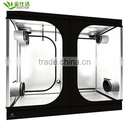 HIGH Quality 600D Fabric 240 X 240 X 200 cm Grow Tent Bud Dark Room Box photo-3
