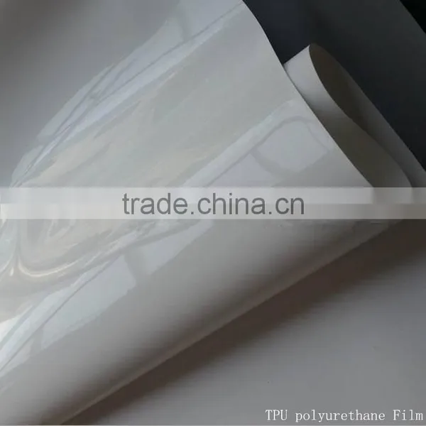 Transparent Clear Hot Melt Adhesive TPU Polyurethane Film for Fabrics photo-2
