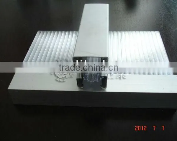Polycarbonate Hollow Sheet With Clips 600mm/800mm/1040mm photo-4