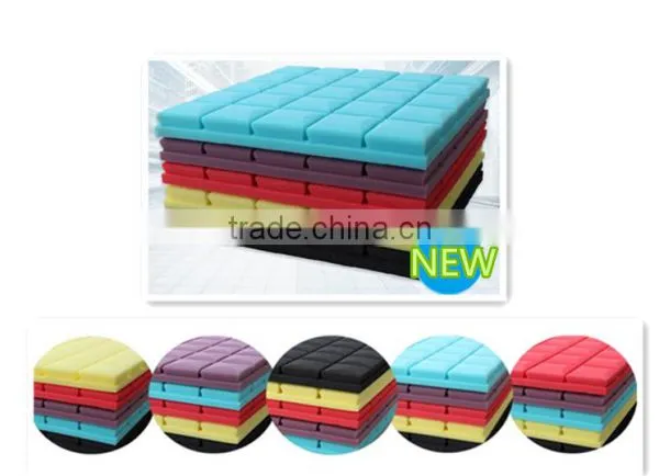 China Wholesale Sound Absorbing Acoustic Foam Panels With Wedge/egg/pyramid Shape photo-4