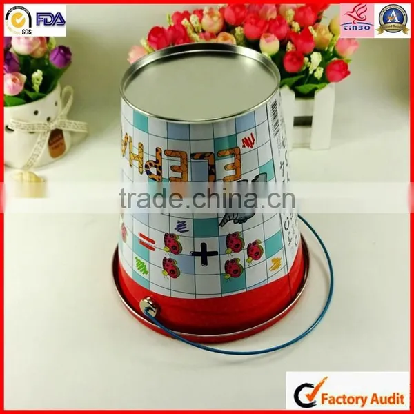Wholesale Tin Metal Candy Pail With Handle photo-4