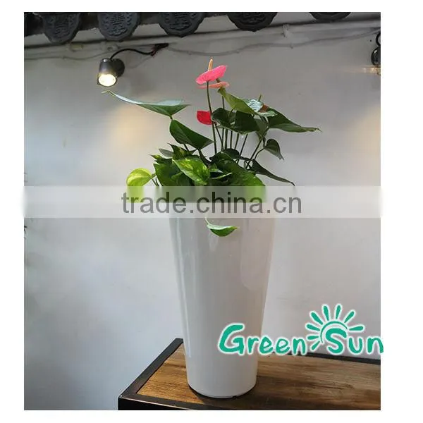 Furniture Garden Furniture Corner Flower Plastic Plate Self Watering Planters photo-2