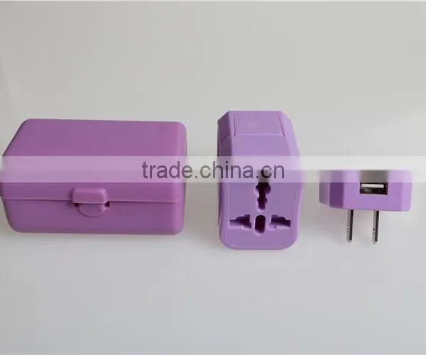 Wontravel 100% OEM USB Adapter and Unviersal USB Travel Charger With 3A USB Port for Hotel Gift photo-5