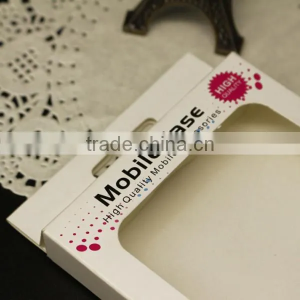 Folding Phone Case Paper Packaging PVC Plastic Box for Samsung Mobile Case photo-5