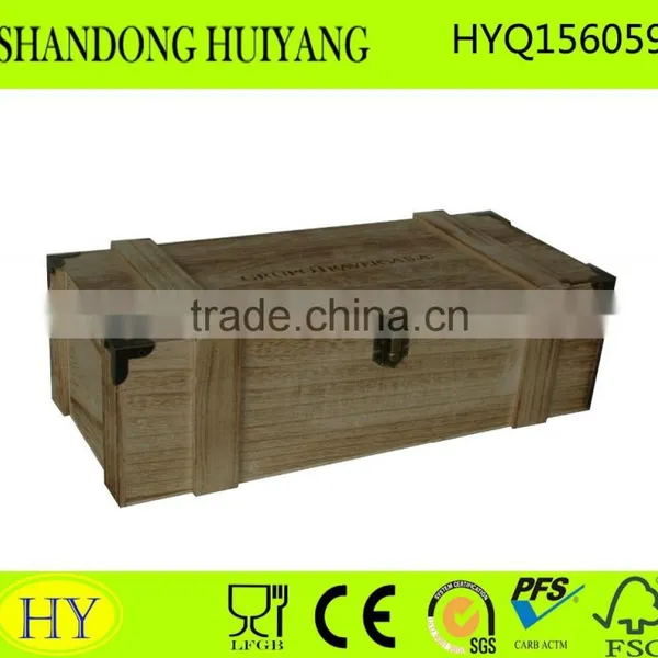Fashion Design Hot Sale Cheap Wooden Wine Box photo-2