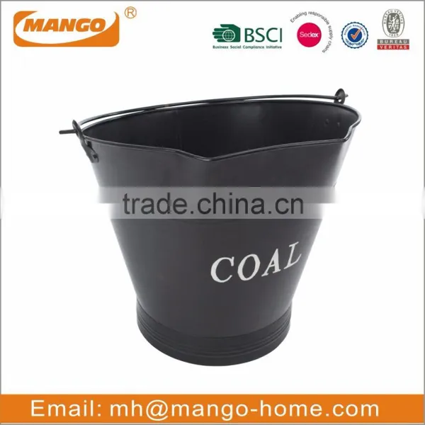 Powder Coating Metal Kindling Wood Bucket photo-5