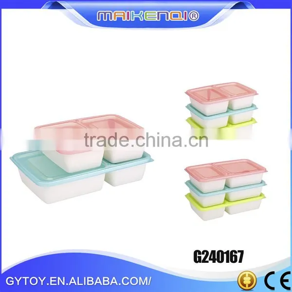 Lunch Box With Interlayer Capacity 1000ml Food Container With Compartment photo-2