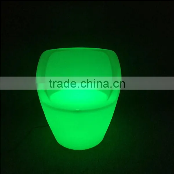 Garden Waterproof Furniture Outdoor RGB LED Lighting up Plastic Chairs photo-3