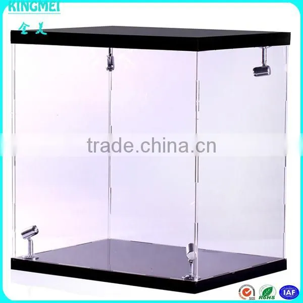 6 Tiers Acrylic Display Case, 24 Slot Clear Car Model Display Holder, Wall Mounted Lucite Display Box photo-3