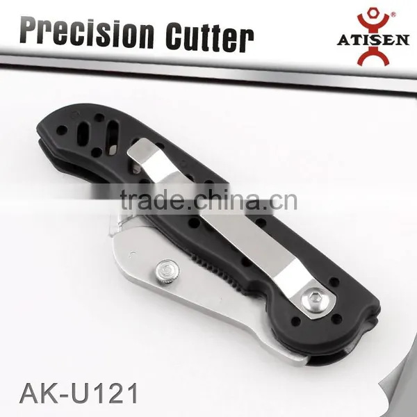 NEW Folding Utility Pocket Knife Cutter Aluminum Handle Cutter photo-2