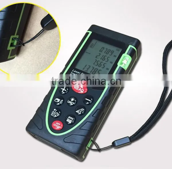 40m (131ft) Laser Distance Meter Bubble Level Rangefinder Range Finder Tape Measure Tester photo-6
