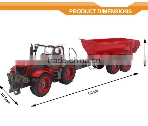 Newest Products!1:28 4 Channels R/C Farm Tractor RC Toys, RC Car photo-5
