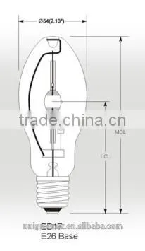 ED17 E26 150W Metal Halide Lamp photo-2