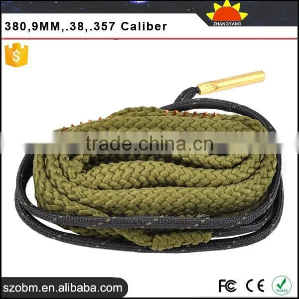 China Hunting Accessory 9mm Pistol Cleaner 380,.38,.357 Bore Snake Caliber Rifle Cleaner photo-2