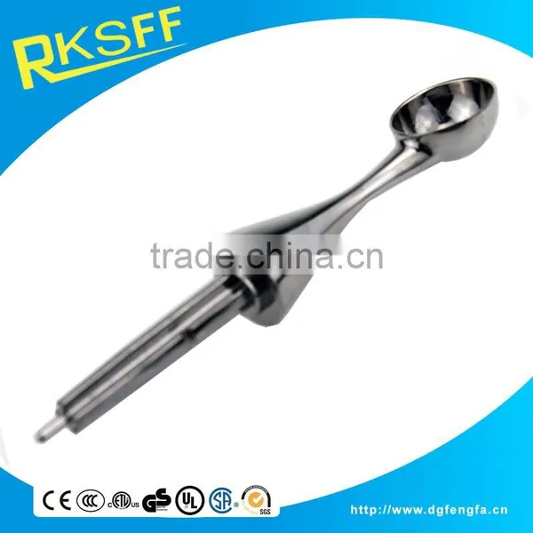 Manufacturer Cheap Die Casting Zinc Alloy Chrome Plated Spoon Head photo-2