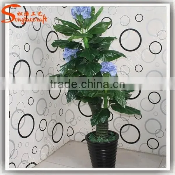 High 130 CM Mini Artificial Plant Bonsai Fake Yellow and Red Flower Wholesale photo-2
