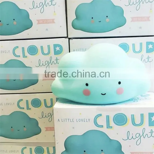 Hot Sale Good Quality Baby Room Decoration Cute Luminous Toy Lamp Smiling Clouds Shape Led Light Luminous Toy photo-4