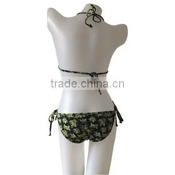 Top Quality New Arrival Orange Shivering Triangle Women Bikini Swimwear photo-4
