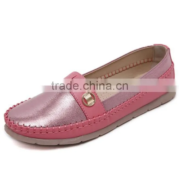 Zm50141b Casual Flat Women Shoes Wholesale Plus Size Lady Shoe photo-2