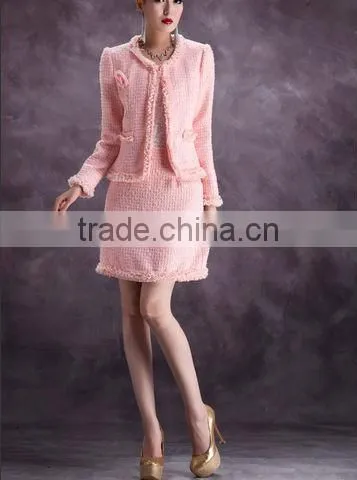 Elegant and Decent Women Office Skirt Suit photo-6