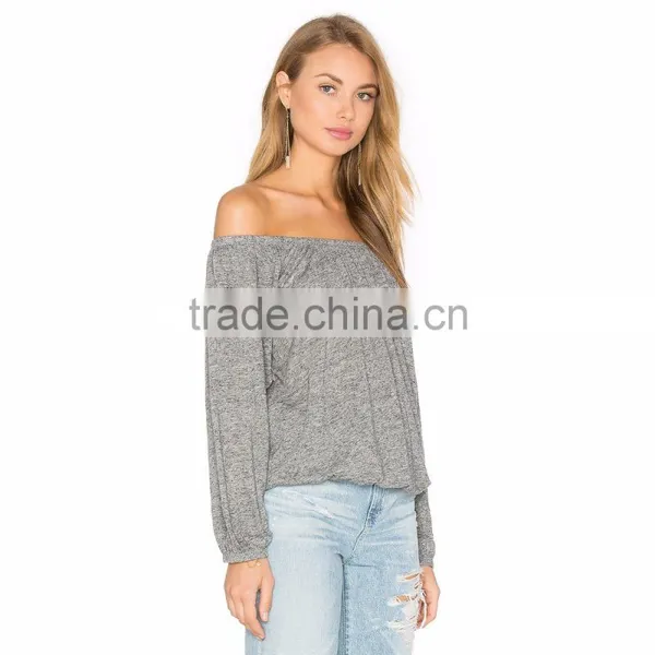 Latest Wholesale Fashion Lady Long Shirt Design photo-2