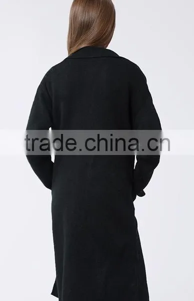 Trend Girls Young Coat Sweater Fashion Cardigan Women Long With Two Colors photo-3