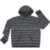 Round Neck Pullover With Hat Jacquard and Knitted Sweater