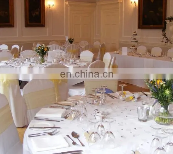 Latest Organza Cheap Chair Covers Chair Sashes photo-3