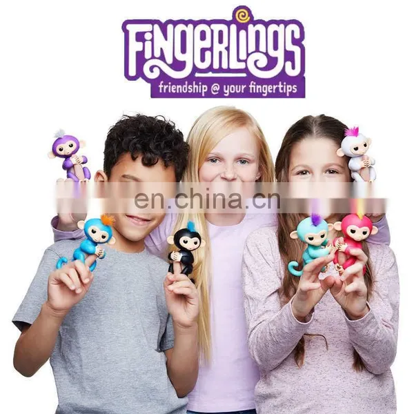 Hot Selling Fingerlings Interactive Baby Monkey Finger Monkey Toy photo-2