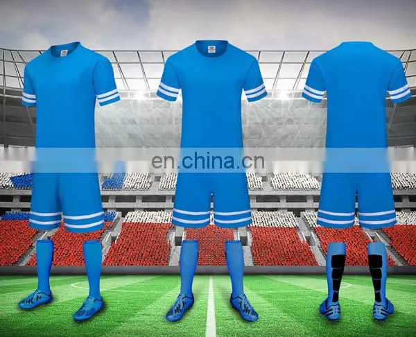 2017 Soccer Wear Top Thai Dry Fit Cheap Custom Sublimation Training Soccer Uniform Jersey Shirts Sets for Teams Bulk Wholesale photo-2