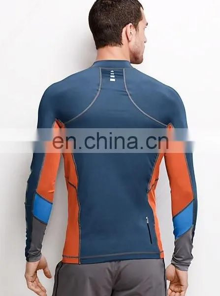 Custom Dye Sublimation Long Sleeve Rash Guard Compression Shirt photo-4