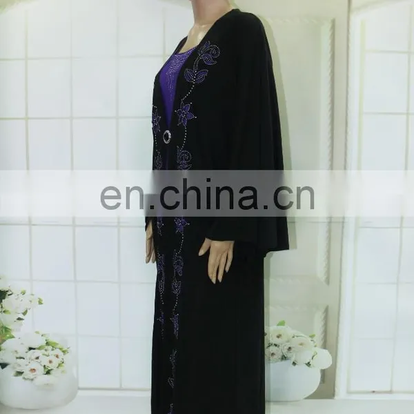 Wholesale Dubai Butterfly Cotton Abaya photo-3