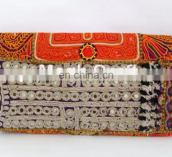 Vintage Tribal Banjara Clutch Boho Kutch Tribal Clutch Ethnic Tribal Coin Clutch photo-4