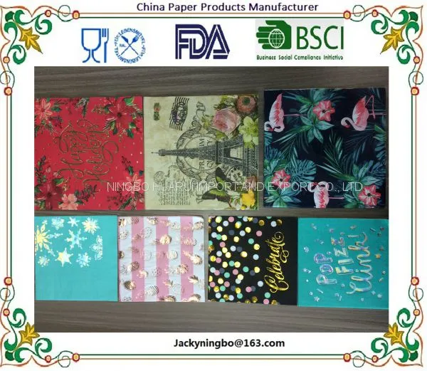 Paper Napkins, Luncheon Party Napkins Serviettes Printed Birds 20 Count 2-Ply, 13 x 13 Inch photo-5